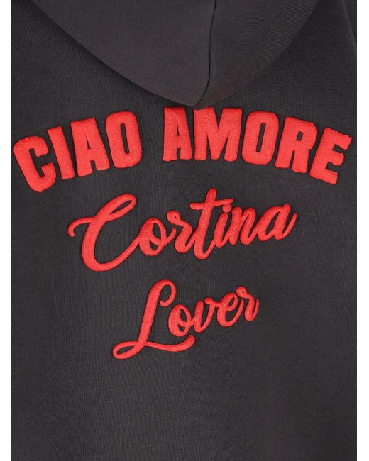 Sudadera con capucha y logo Giada Benincasa de color Black