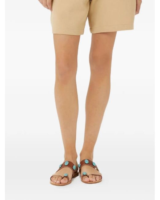 Fortela Natural Veruska Stone Sandals