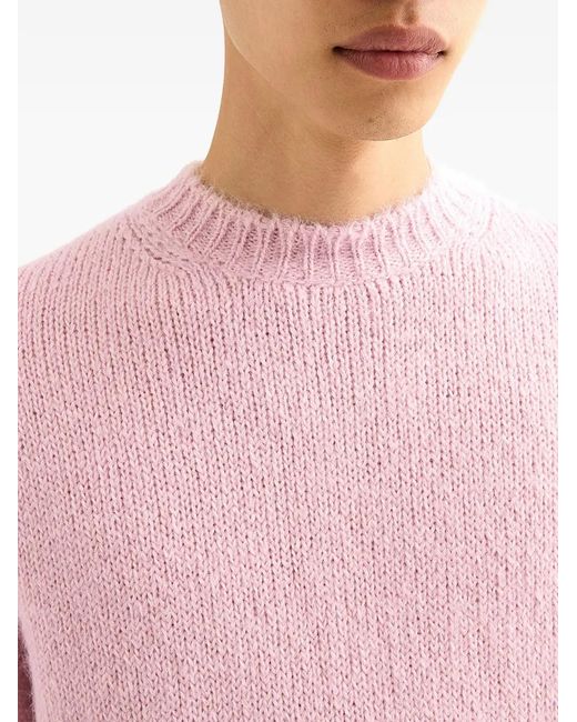 Pull À Design Côtelé Jil Sander pour homme en coloris Pink