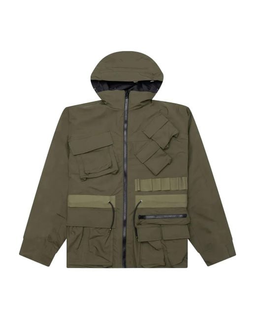 Chaqueta reversible con capucha Sacai de hombre de color Green