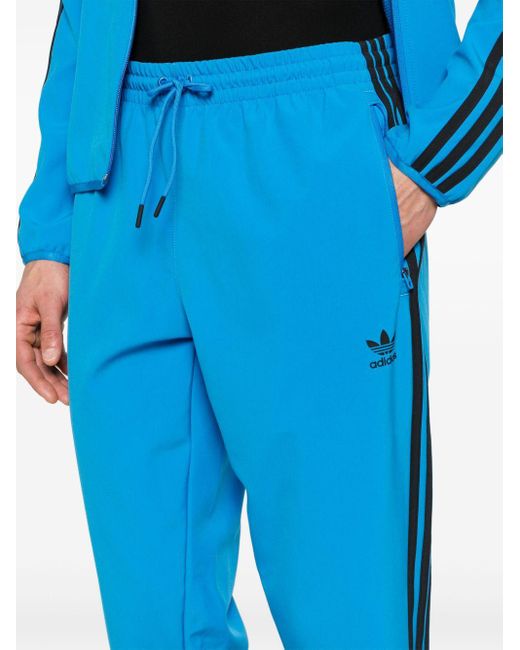 Adidas Blue Sst Jersey Track Pants for men