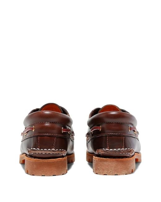 Timberland Brown Authentic Boat Boots