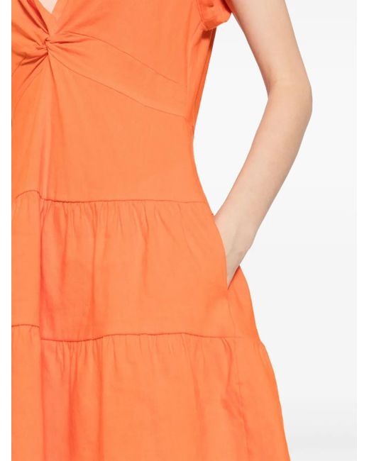Alice + Olivia Orange Robe Mila