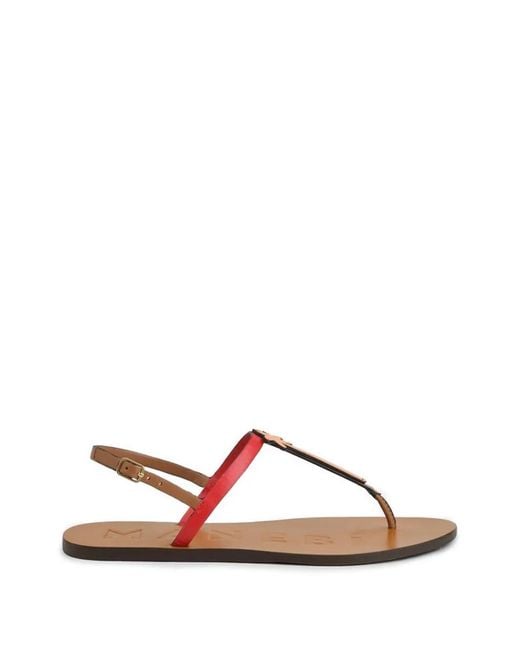 Manebí Brown Canyon Palm-Tree Sandals