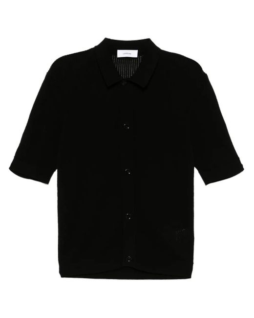 メンズ Lardini ニット シャツ Black