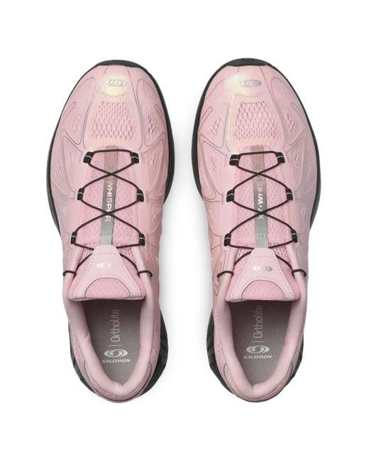 Salomon Pink Xt-Whisper Void Sneakers