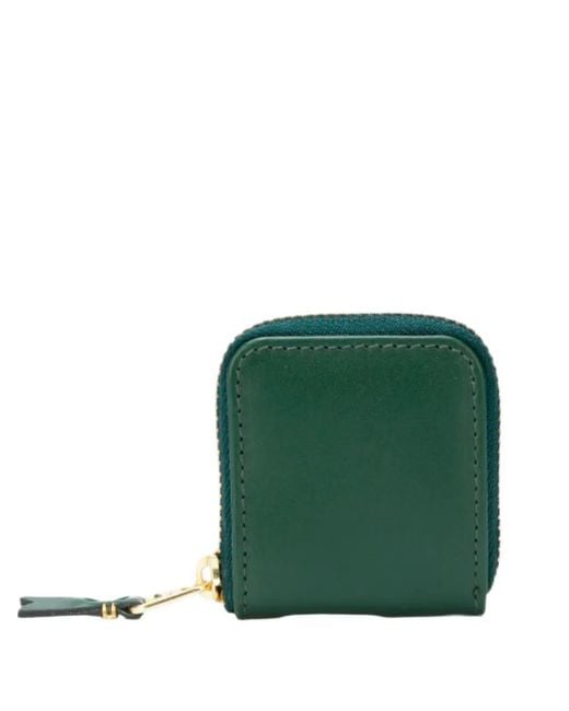 Comme des Garçons Green Portefeuille À Fermeture Zippée for men