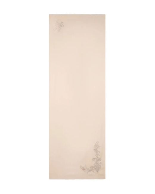 Écharpe À Motif Cachemire Brodé Etro pour homme en coloris Natural