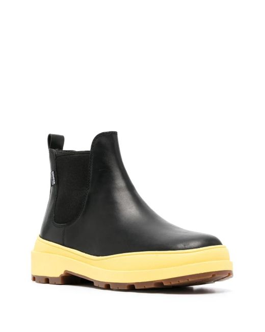 Camper Black Brutus Trek Ankle Boots