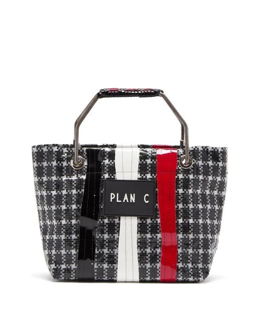 Borsa Tote di Plan C in Black