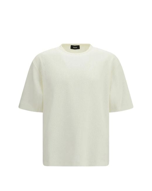 Laminar White Waffle T-Shirt for men