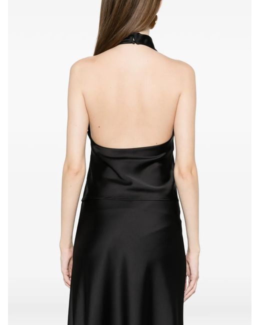 Imperial Black Halterneck Top