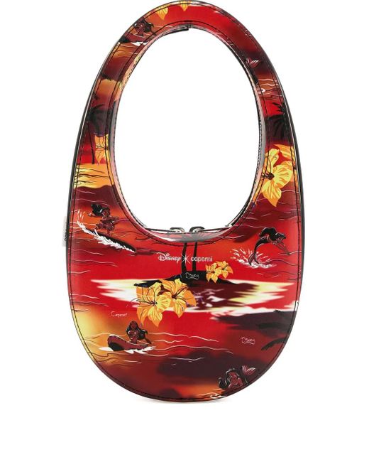 Coperni Red X Disney Mini Tropical Swipe Tote Bag