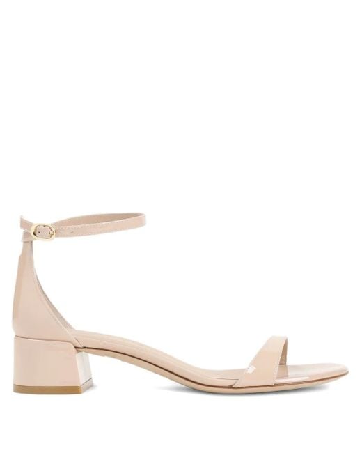 Stuart Weitzman Natural 35Mm Nudist Sandals