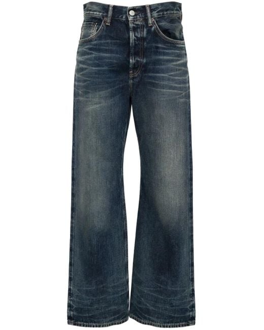 Vaqueros Anchos Acne de color Blue