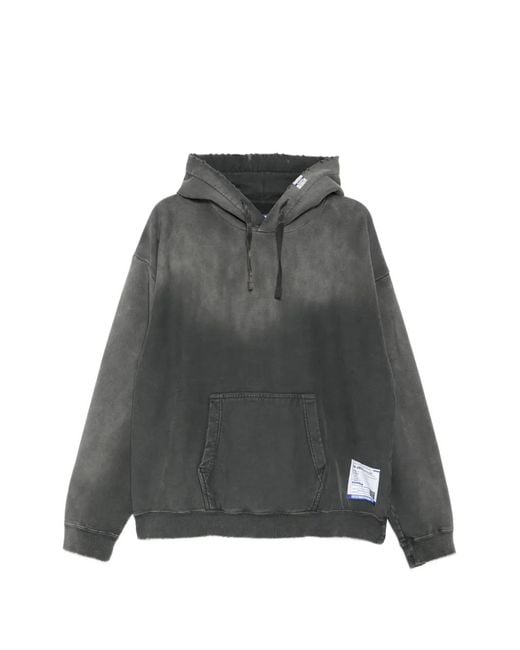 Maison Mihara Yasuhiro Gray Sun Faded Like Hoodie for men
