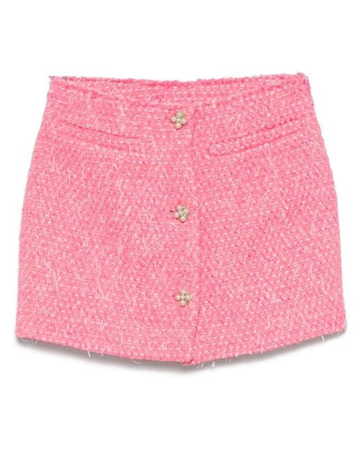 Vetements デコンストラクテッド ミニスカート Pink