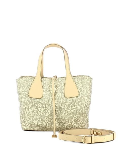 Borsa Tote di Borbonese in White