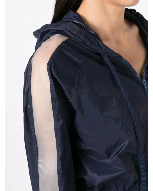 Amir Slama Blue Slama Gym + Manly Hooded Lightweight Jacket