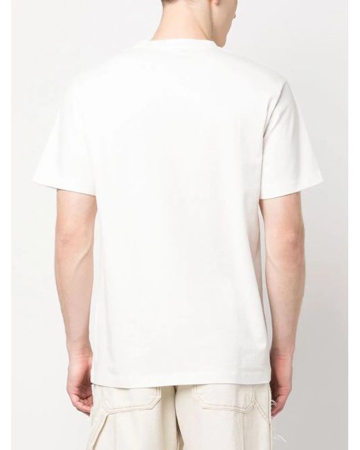 Ambush White Revolve Logo-Print T-Shirt