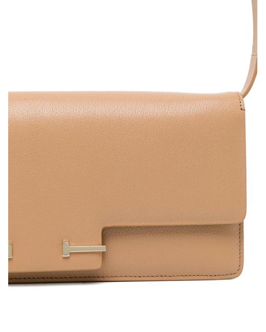Tom Ford White T-Bar Shoulder Bag