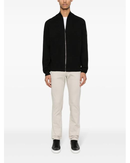 Jacob Cohen Natural Bard Gabardine Trousers for men