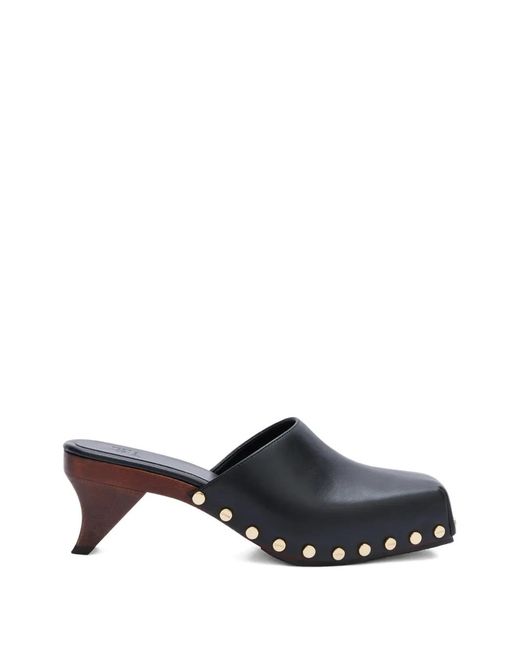 Ganni White June Sabot Mules