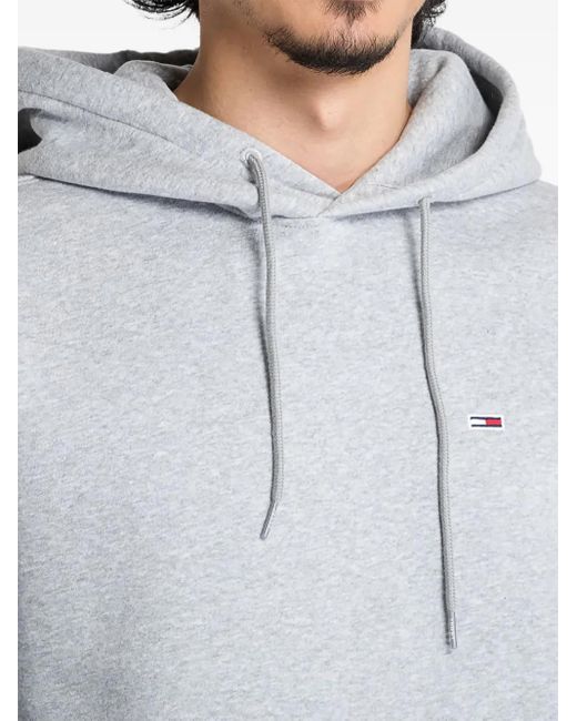 メンズ Tommy Hilfiger Cotton-blend Hoodie Blue