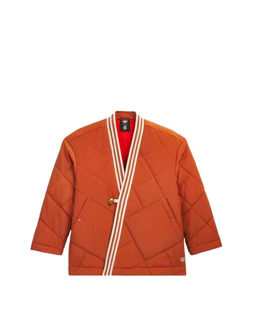 Adidas Orange X X Clot Wrap Quilted Jacket