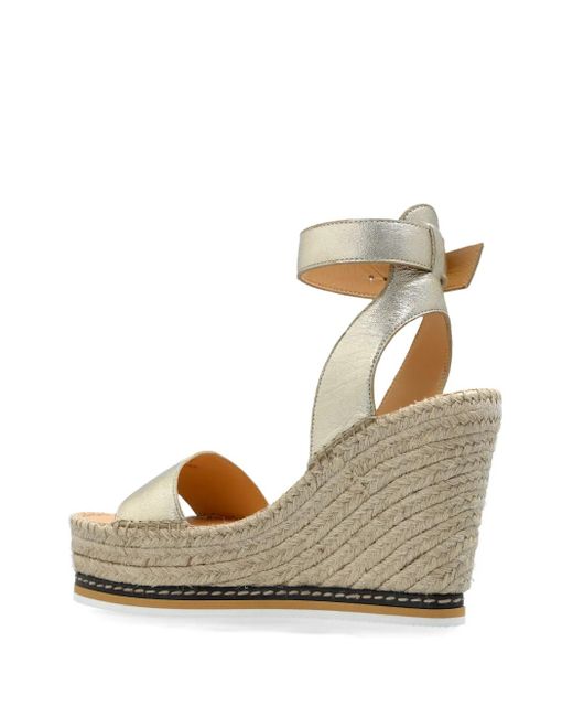 Odissi Metallic Wedge Espadrilles