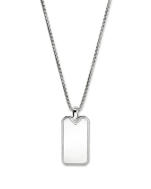 John Hardy Metallic Icon 50 Tag Necklace for men