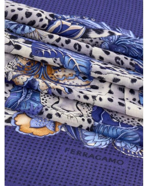 Sciarpa di Ferragamo in Blue