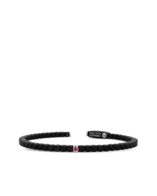 ’ROBERTO DEMEGLIO White Dado Bangle Sapphire Bracelet