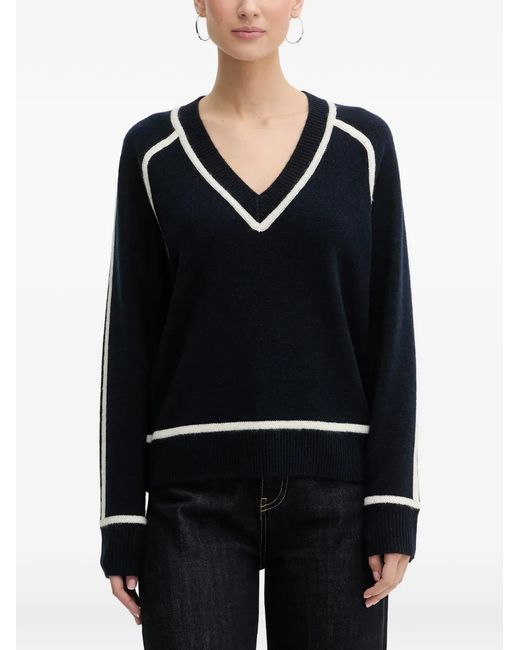 From Future Black V-Neck Sweater
