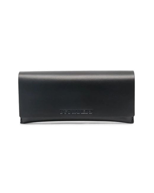 DSquared² Brown Logo-Embossed Glasses for men