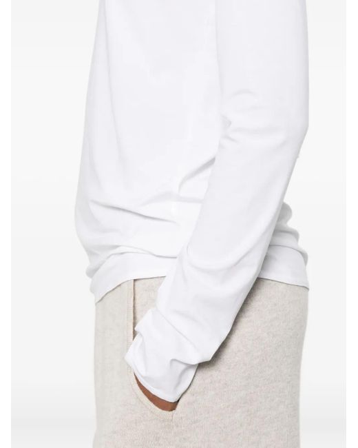 Wolford T-Shirt Met Lange Mouwen in het White