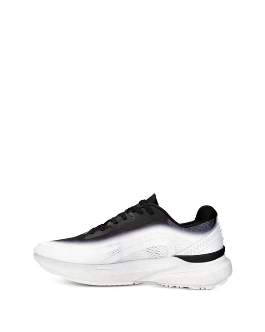 EXTR4 White Graphic-Pattern Jacquard-Fabric Sneakers for men