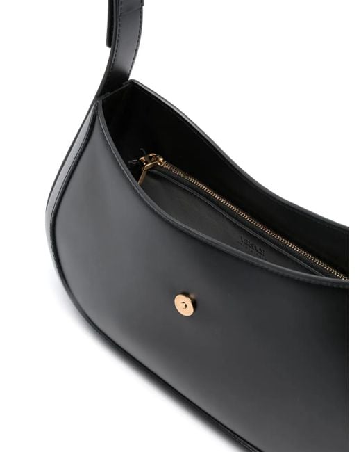 Versace グレカ ゴッデス ホーボーショルダーバッグ Black