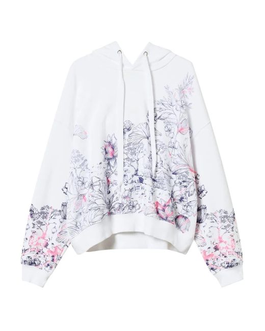 Twinset スウェットパーカー White