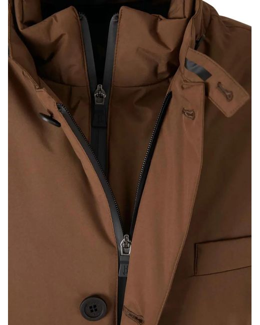 Herno Jacke Mit Stehkragen in Brown für Herren