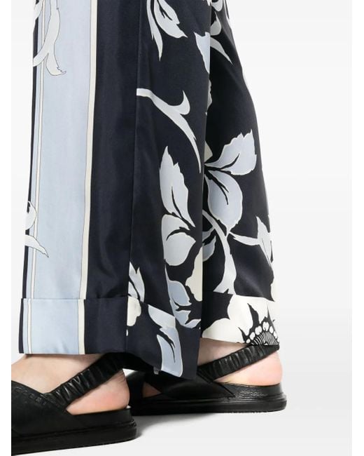 P.A.R.O.S.H. Blue Parosh Trousers