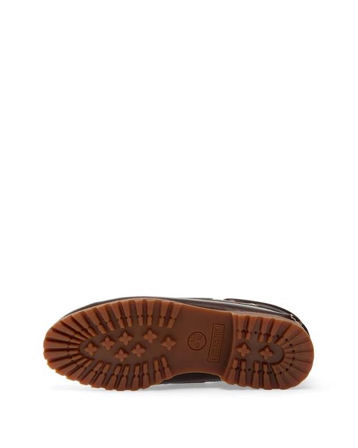 Timberland Brown Lug-Sole Boat Shoes for men