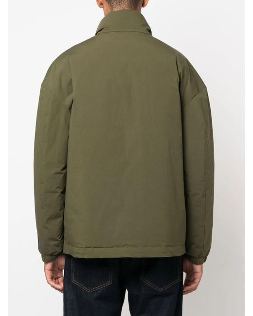 DSquared² Green High-Neck Padded Jacket for men