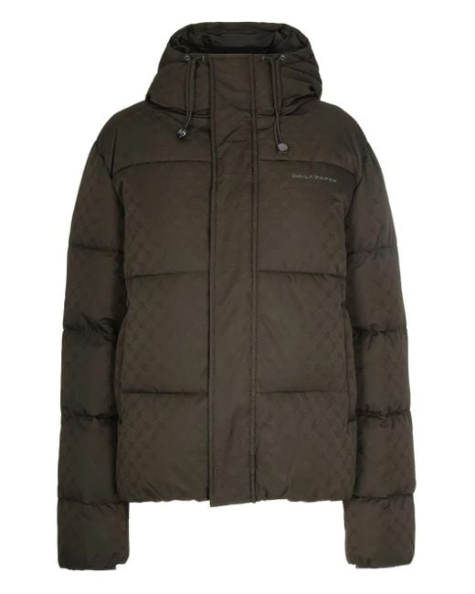 Daily Paper Green Jacke mit Kapuze