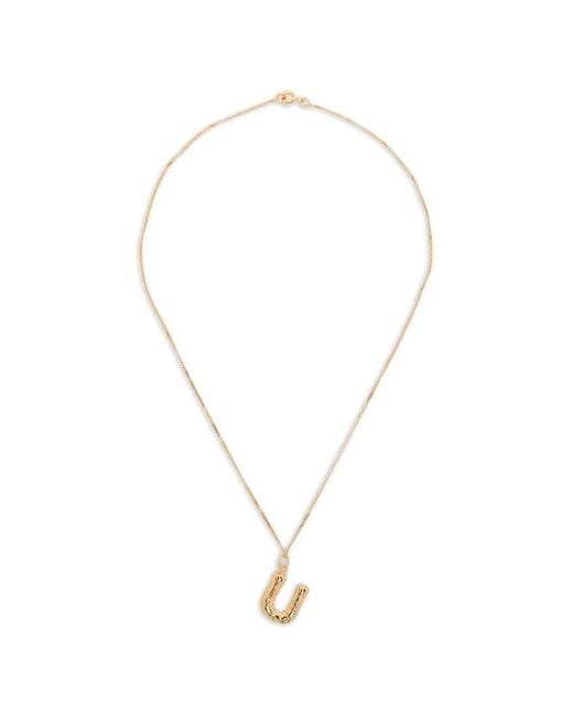 Completedworks White U-Pendant Necklace