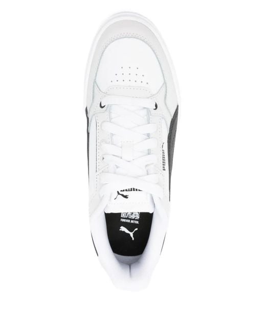 PUMA White Karmen Sneakers