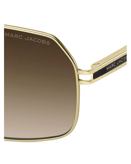 Marc Jacobs Metallic Geometric Sunglasses for men