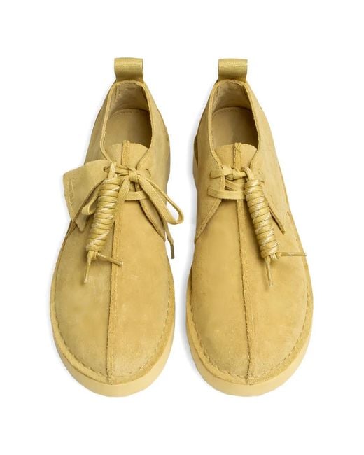 Clarks Natural Pull-Tab Suede Boots for men
