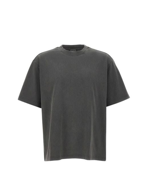 G-Star Gray Rear-Graphic Crew-Neck T-Shirt for men