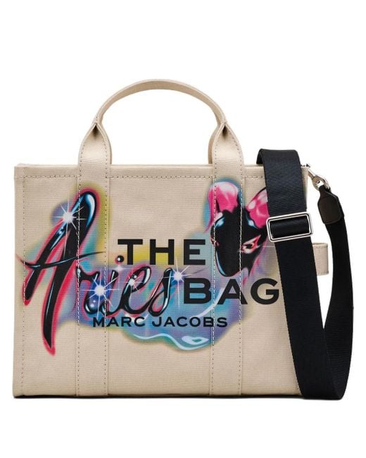 Marc Jacobs Blue The Aries Medium Tote Bag